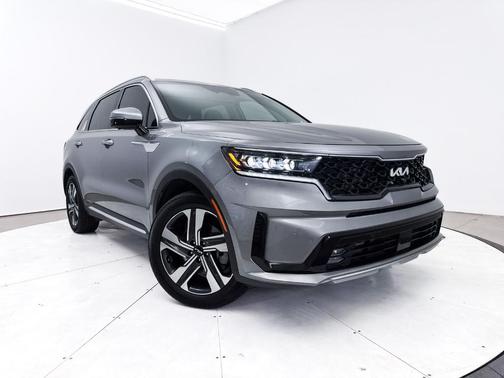 Steel Gray 2023 Kia Sorento Hybrid SX Prestige