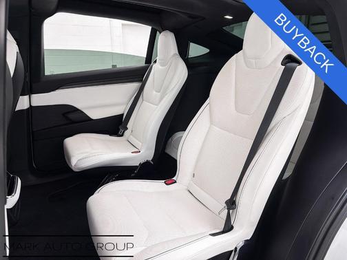 White 2022 Tesla Model X Plaid