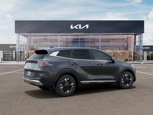 Gravity Gray 2026 Kia Sportage Hybrid LX