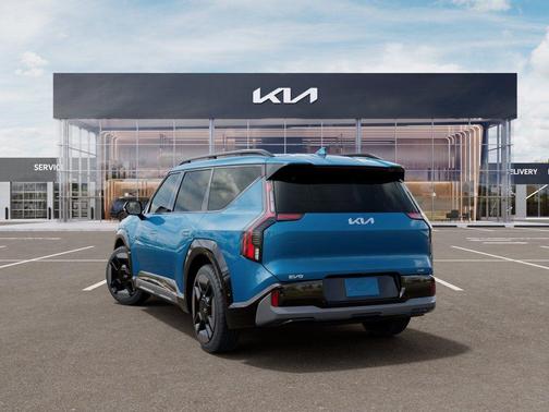 Ocean Blue 2026 Kia EV9 GT-Line