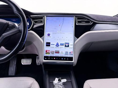Black 2015 Tesla Model S 85D