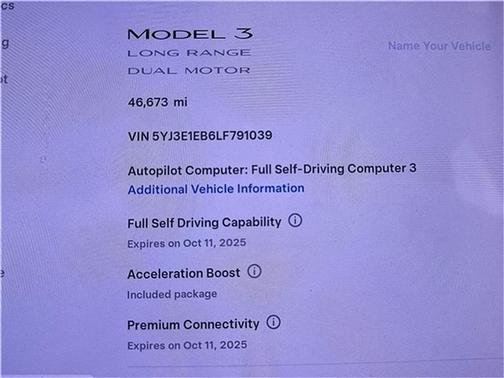 2020 Tesla Model 3 Long Range