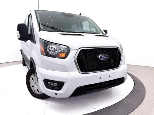 Oxford White 2024 Ford Transit-350 XLT