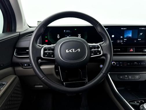 Flare Red 2025 Kia Carnival Hybrid EX