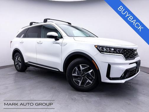 Snow White Pearl 2023 Kia Sorento Hybrid EX