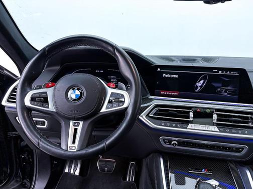 Black Sapphire Metallic 2023 BMW X6 M Base