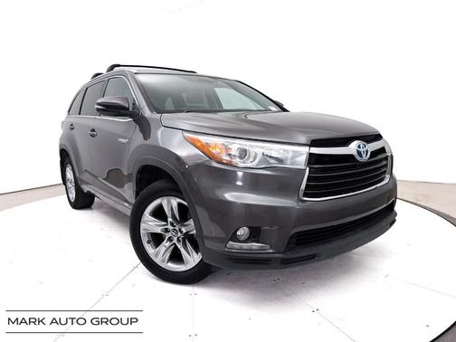 Predawn Gray Mica 2016 Toyota Highlander Hybrid Limited