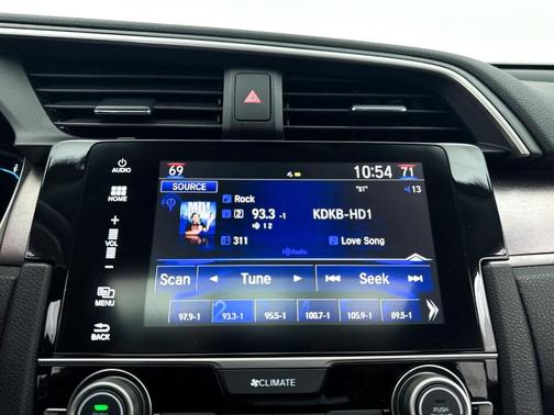 Gray 2017 Honda Civic EX-T