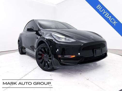 Black 2022 Tesla Model Y Performance