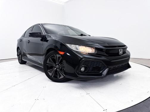 Black 2017 Honda Civic EX-L w/Navi