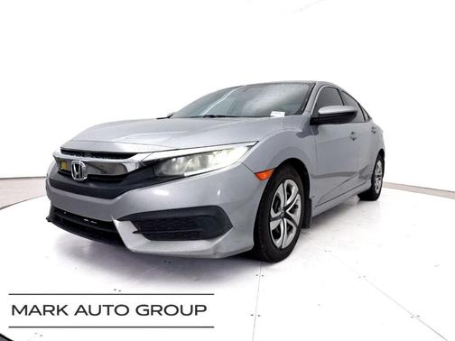 Lunar Silver Metallic 2017 Honda Civic LX