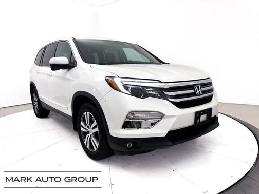 White Diamond Pearl 2017 Honda Pilot EX-L