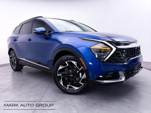 Sapphire Blue 2025 Kia Sportage SX-Prestige