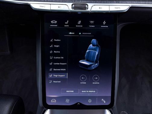 Gray 2024 Lucid Air Touring