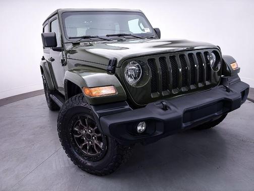 Sarge Green Clearcoat 2022 Jeep Wrangler Sport