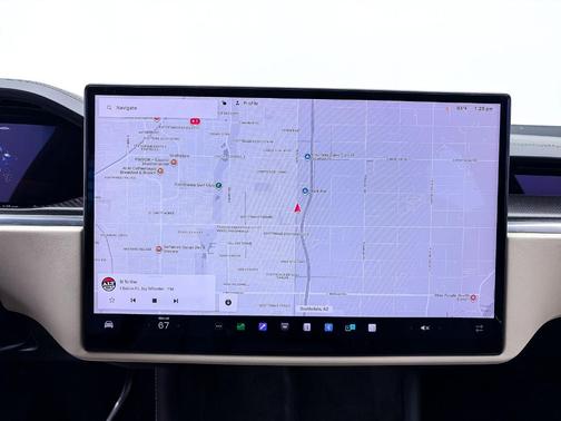 Deep Blue Metallic 2022 Tesla Model X Plaid