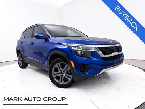 Neptune Blue 2021 Kia Seltos S