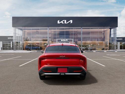 Currant Red 2026 Kia K4 LXS