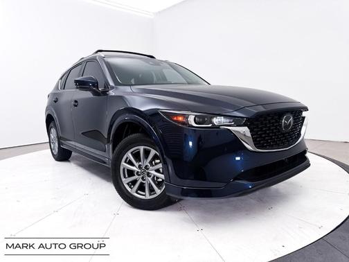 Deep Crystal Blue Mica 2025 Mazda CX-5 2.5 S Preferred Package