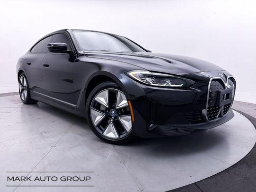 Black Sapphire Metallic 2023 BMW i4 Gran Coupe eDrive35