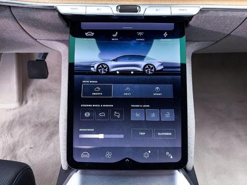 Gray 2024 Lucid Air Touring