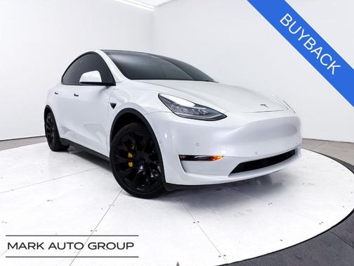 White 2021 Tesla Model Y Long Range