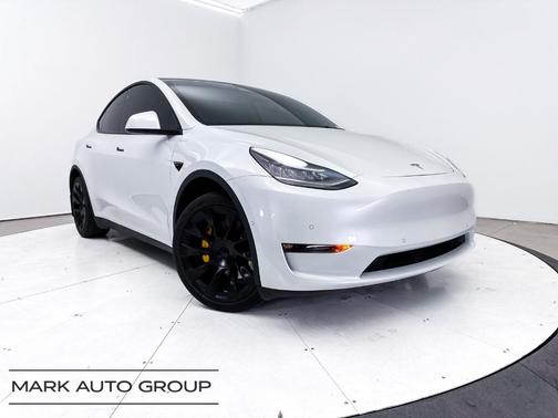 White 2021 Tesla Model Y Long Range