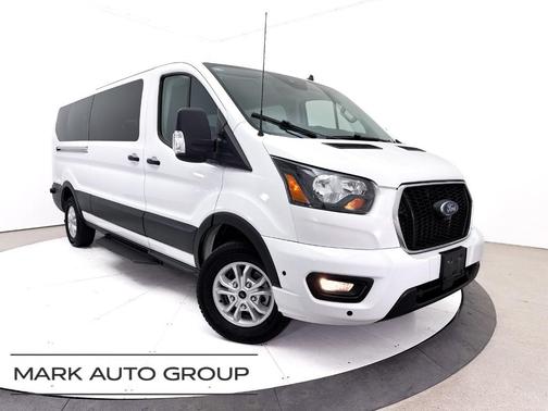 Oxford White 2024 Ford Transit-350 XLT