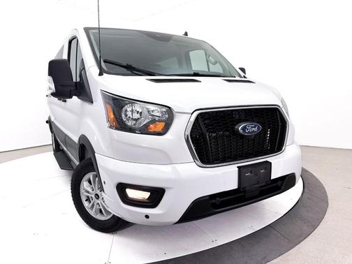 Oxford White 2024 Ford Transit-350 XLT