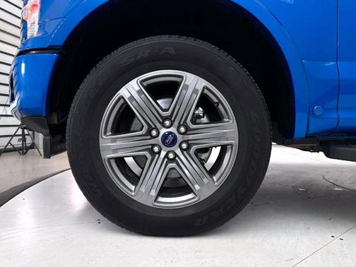 Velocity Blue 2020 Ford F-150 Lariat