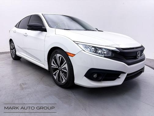 White Orchid Pearl 2018 Honda Civic EX-T