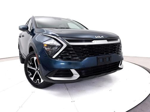 Blue 2023 Kia Sportage Hybrid EX