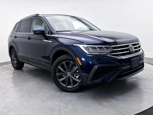 Atlantic Blue 2022 Volkswagen Tiguan 2.0T SE