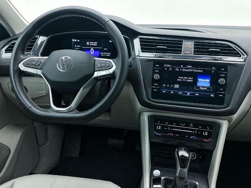 Atlantic Blue 2022 Volkswagen Tiguan 2.0T SE