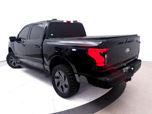 Agate Black Metallic 2024 Ford F-150 Lightning Flash