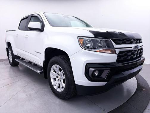 Summit White 2021 Chevrolet Colorado LT