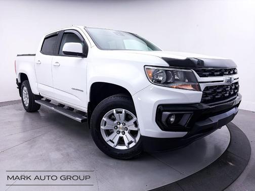 Summit White 2021 Chevrolet Colorado LT