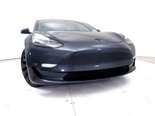 Gray 2021 Tesla Model 3 Performance