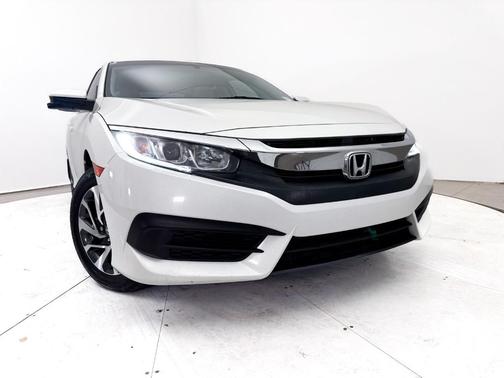White Orchid Pearl 2017 Honda Civic EX
