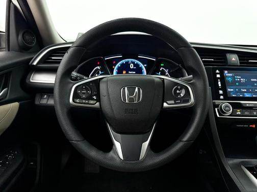 White Orchid Pearl 2017 Honda Civic EX