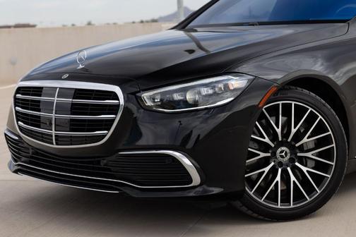 Black 2024 Mercedes-Benz S-Class S 580 4MATIC