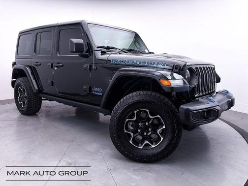 Black Clearcoat 2022 Jeep Wrangler Unlimited 4xe Rubicon