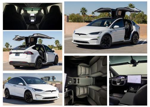 White 2023 Tesla Model X Standard Range