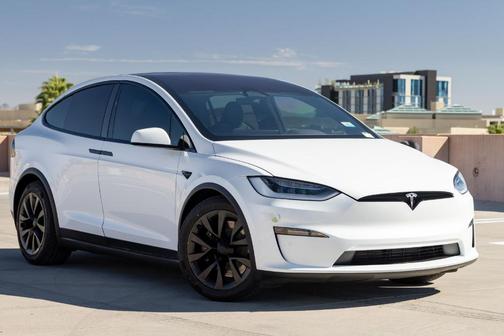 White 2023 Tesla Model X Standard Range