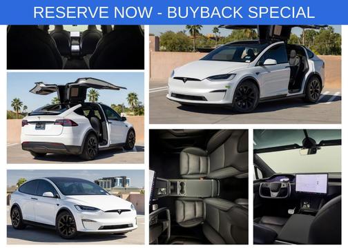 White 2023 Tesla Model X Standard Range