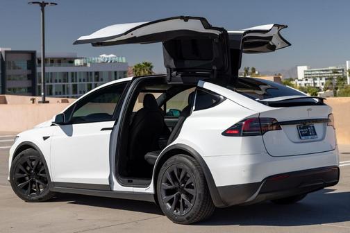 White 2023 Tesla Model X Standard Range
