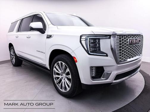 White Frost Tri-Coat 2021 GMC Yukon XL Denali