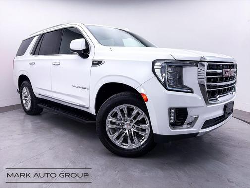Summit White 2022 GMC Yukon SLT