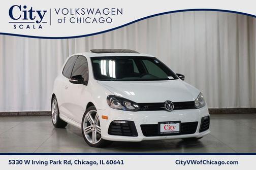 Candy White 2012 Volkswagen Golf R 4-Door w/DCC & Navigation