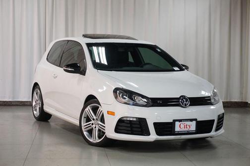 Candy White 2012 Volkswagen Golf R 4-Door w/DCC & Navigation